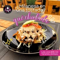 Tostada con milanesa