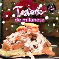 Tostada de milanesa